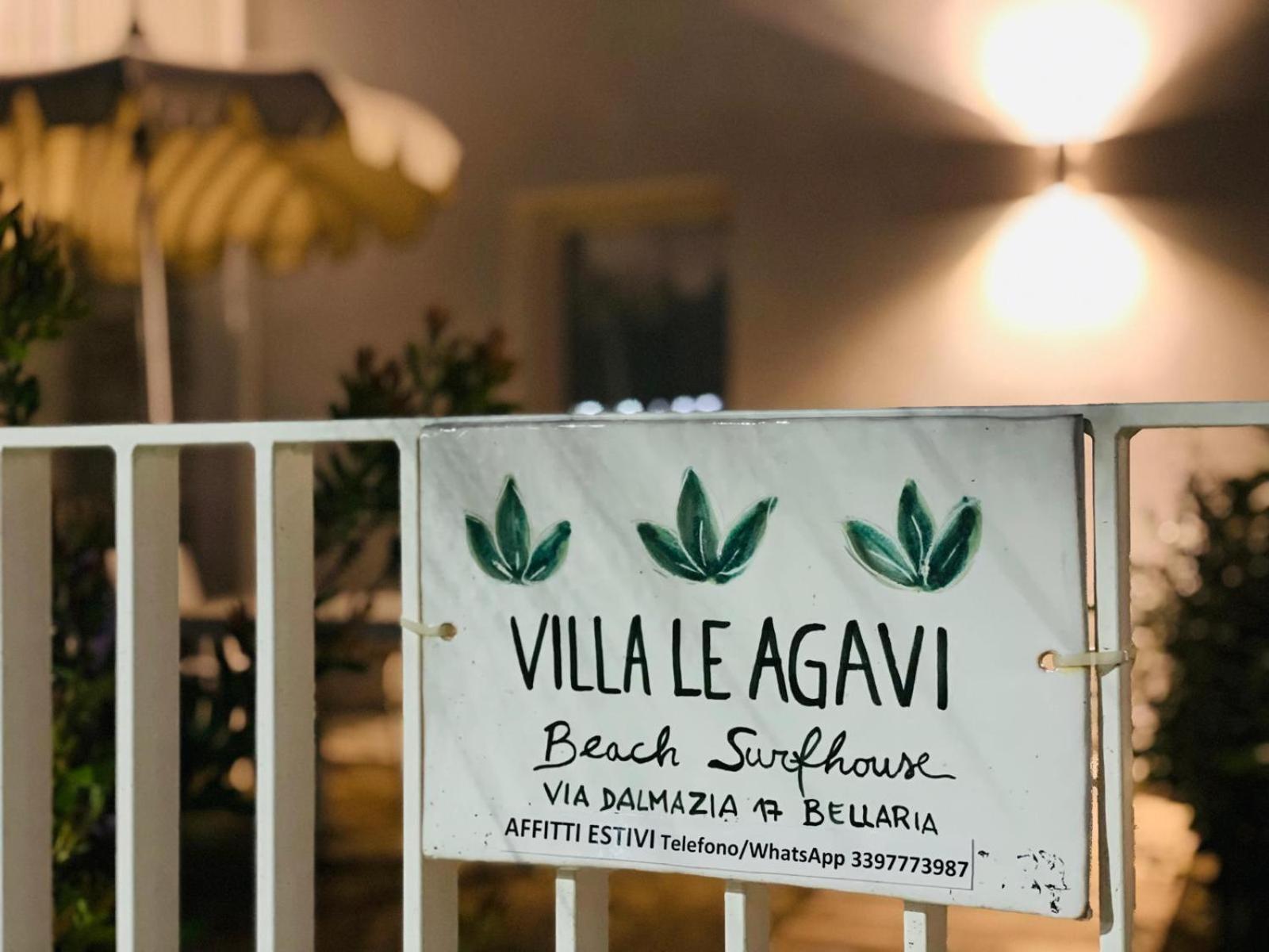 Villa Le Agavi Luxory Beach Surfhouse Белларія-Іджеа-Марина Екстер'єр фото